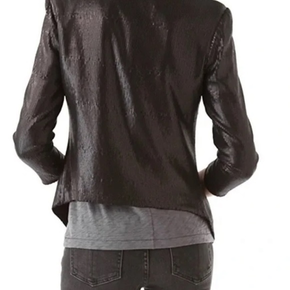 EUC Ella Moss Sequined Jacket Small - Picture 4 of 5